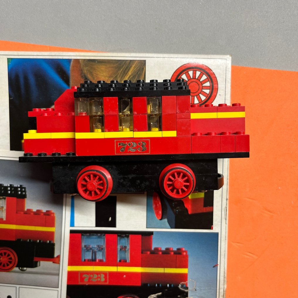 Lego - Rendszer - 723 - Trains -  Diesel Locomotive - 1960-1970 - Dánia #1.2