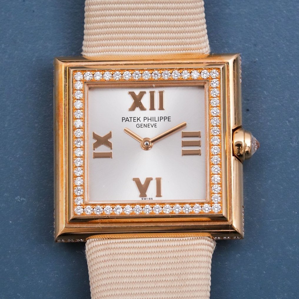 Patek Philippe Gondolo Rose Gold Diamond No Reserve Price 4868 Women 2000 2010 auction online Catawiki
