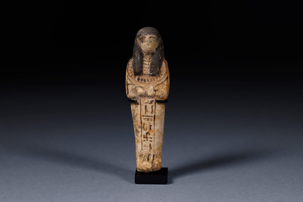 Egiptul Antic FaianÈ›Äƒ Shabti, cu raport. #1.1