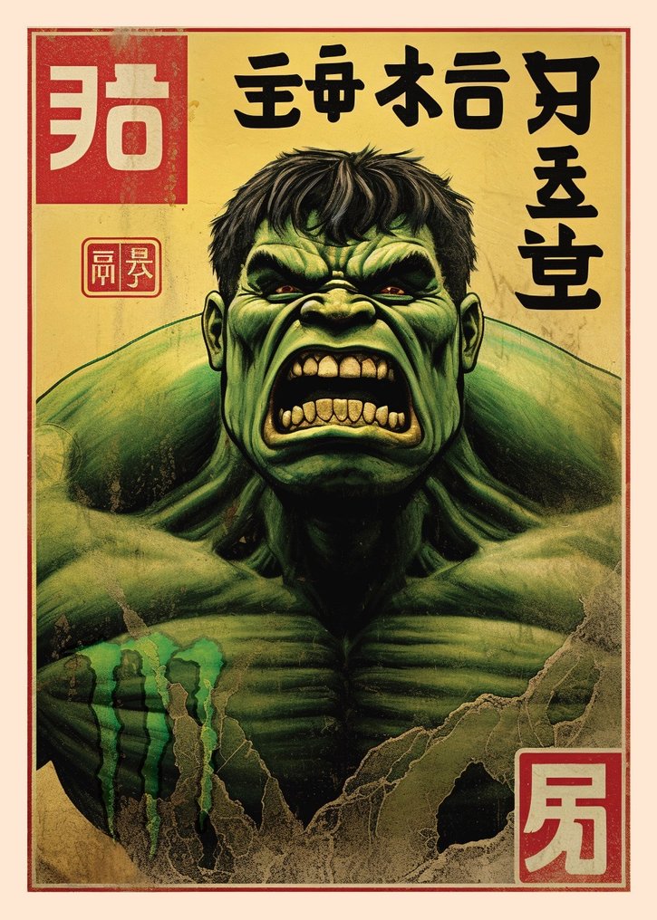 Kobalt - Monster Energy - Hulk (Galaxy Advertising series) #1.0