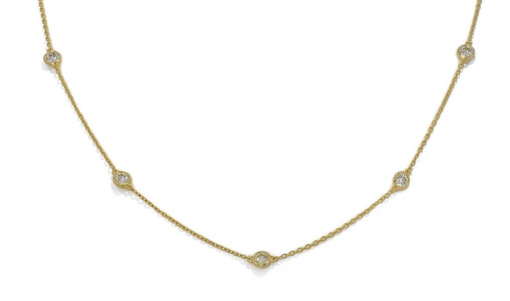 Halskette Diamant  (Natürlich) #2.2