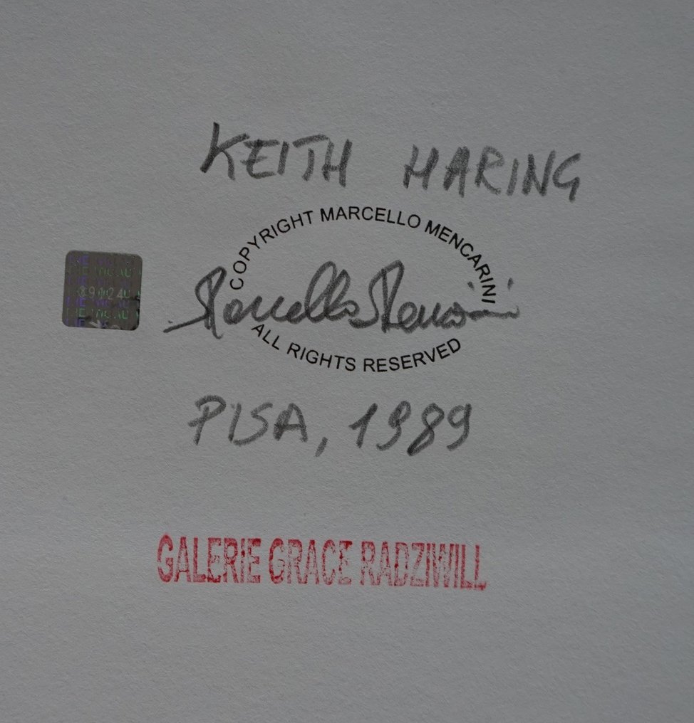 Marcello Mencarini - Keith Haring Pisa 1989 #3.2