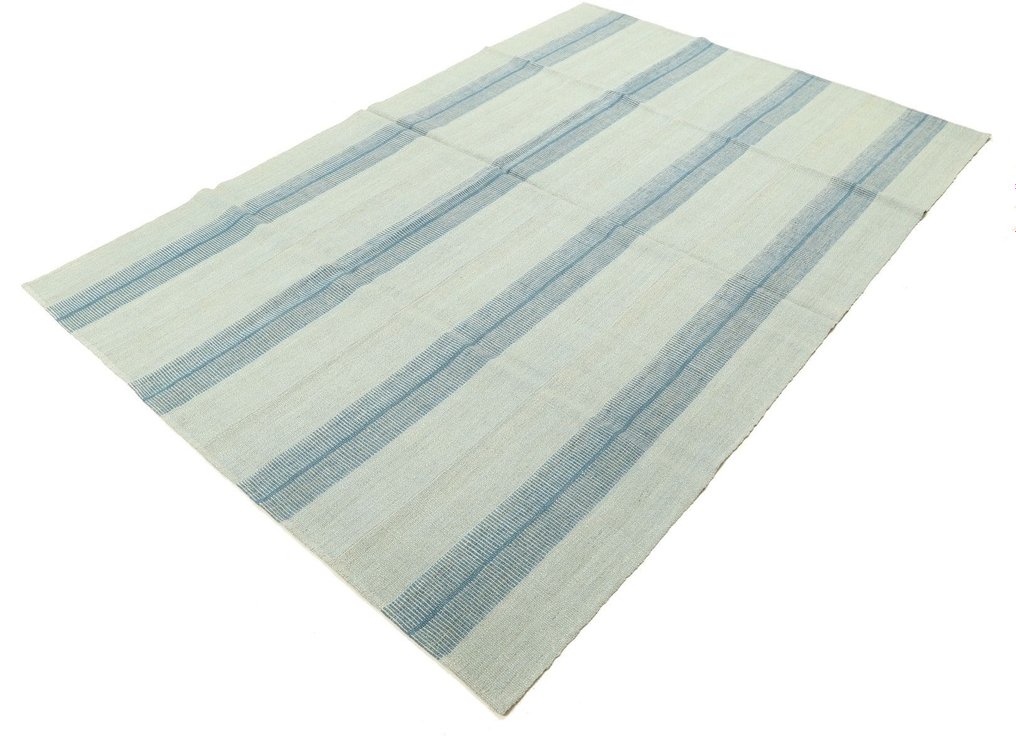 Σχεδιαστής μονόχρωμη κουβέρτα κιλίμ - Κιλίμι - 260 cm - 182 cm #1.2