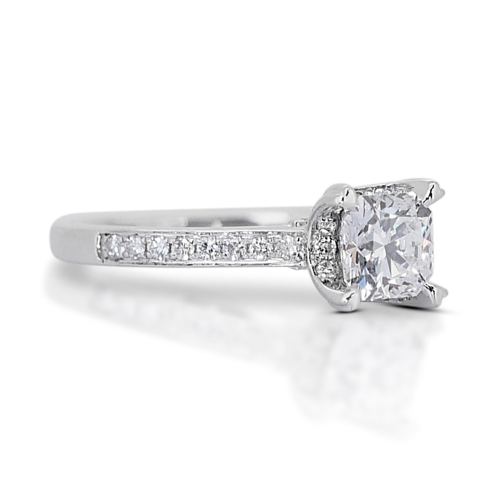 Anello Oro bianco Diamante - Diamante #3.1