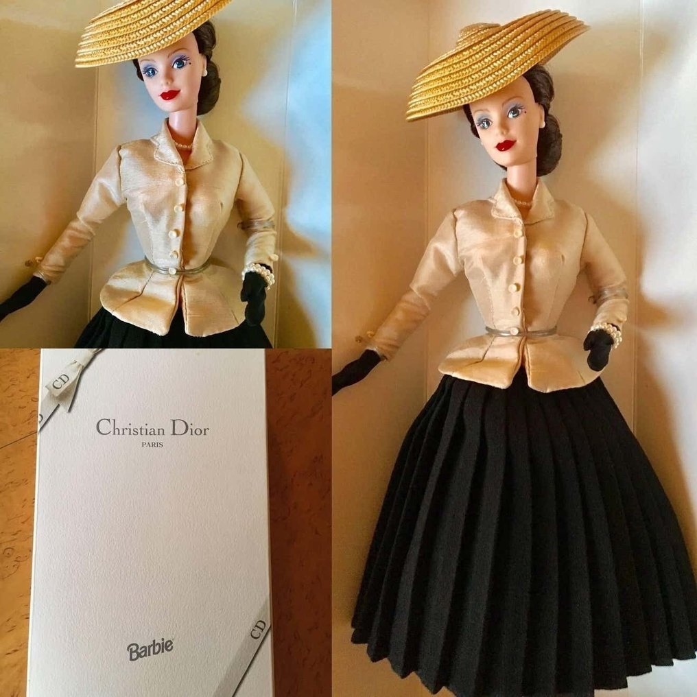 Christian Dior, 50th Anniversary of the DIOR fashion house barbie collector doll, limited edition.  - 芭比娃娃 - 1990-2000 #1.1