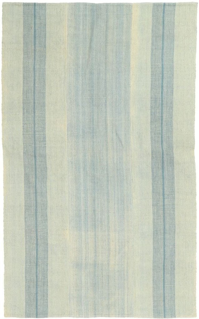 Tapis Kilim de couleur unie de créateur - Kelim - 217 cm - 130 cm #1.1
