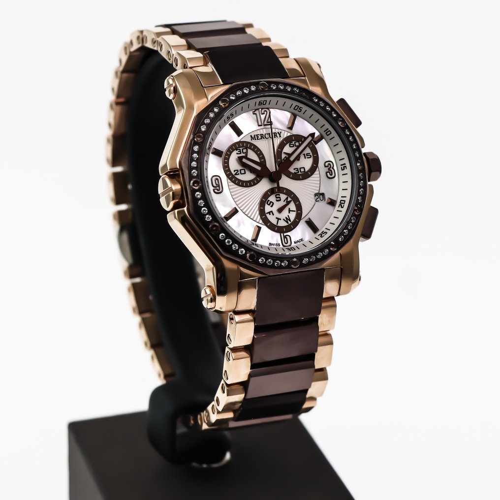Mercury - Chronograph Swiss Watch - ME1075-RC-S-7 - χωρίς τιμή ασφαλείας - Γυναίκες - 2020+ #4.3