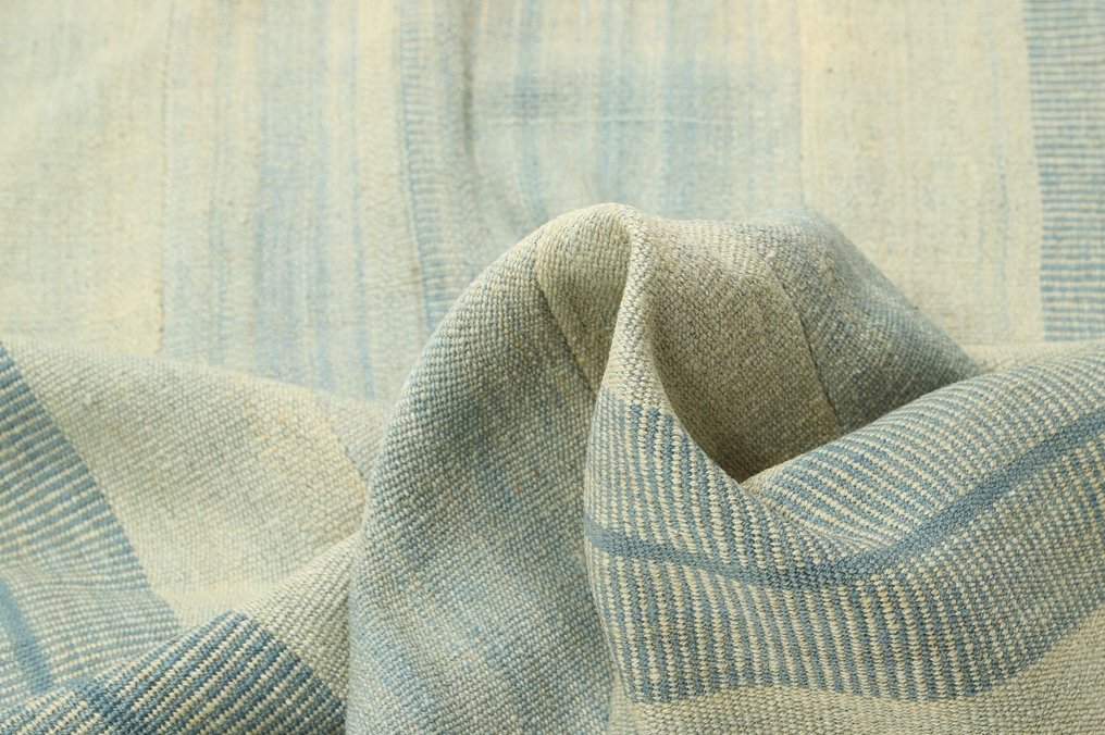 设计师纯色 Kilim 地毯 - 凯利姆平织地毯 - 217 cm - 130 cm #3.1