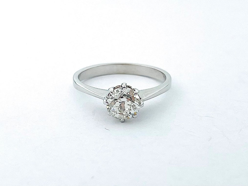 No Reserve Price - Ring - 18 kt. White gold Diamond #2.1