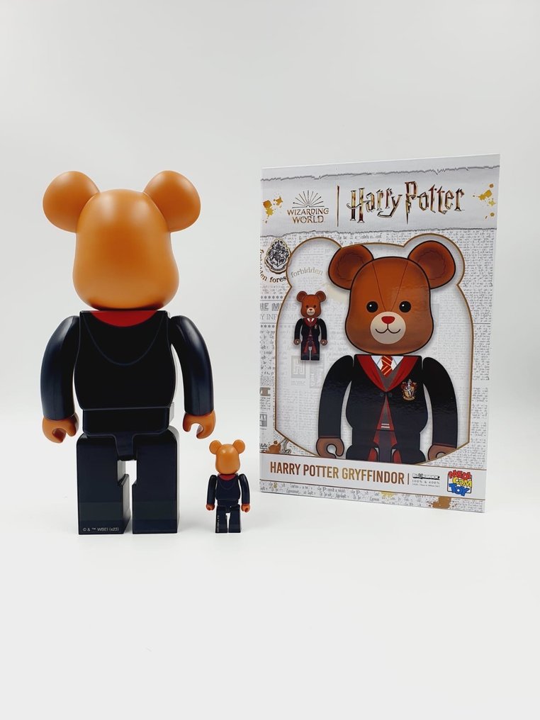 Medicom Toy - Be@rbrick 400% + 100% Harry Potter Gryffindor Bearbrick 2023 #1.2
