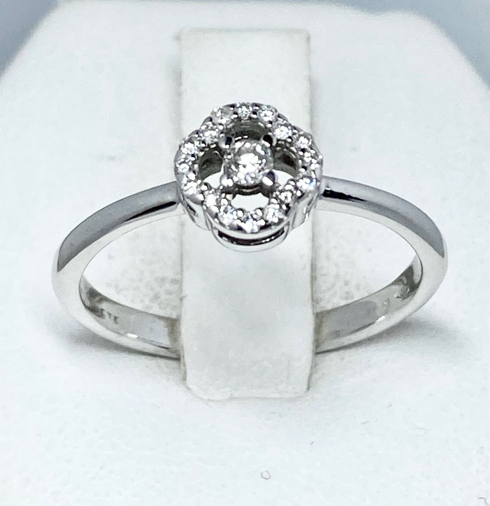 Comete - Ring Weißgold Diamant  #1.1
