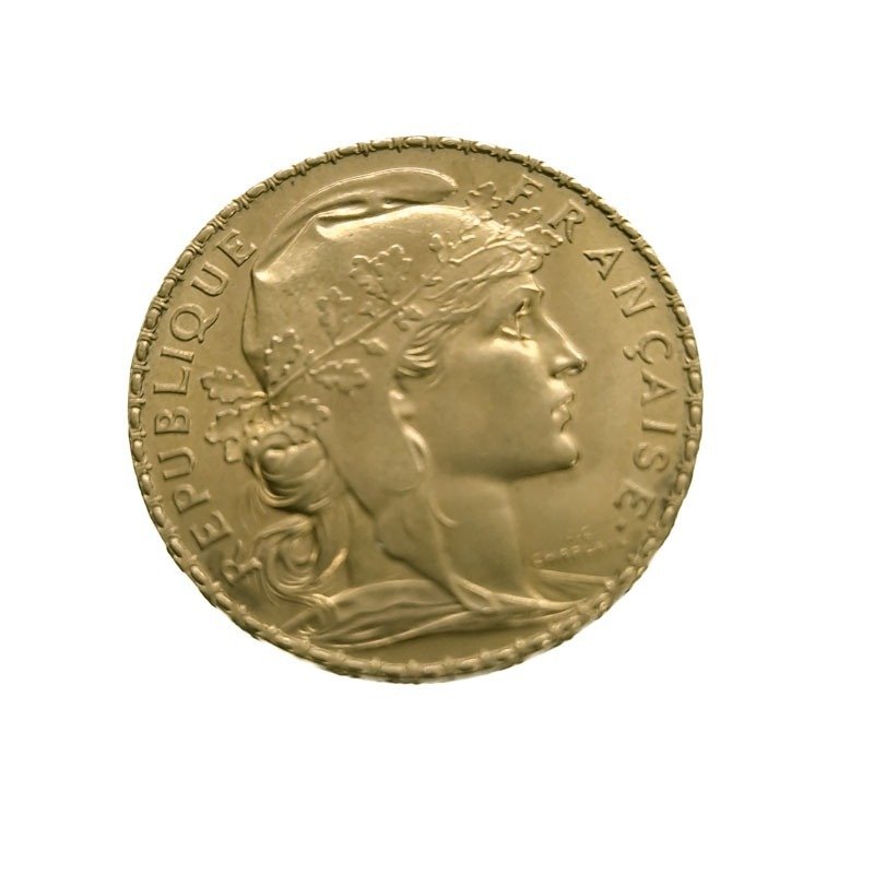 法國. Third Republic (1870-1940). 20 Francs 1911 Marianne #1.2