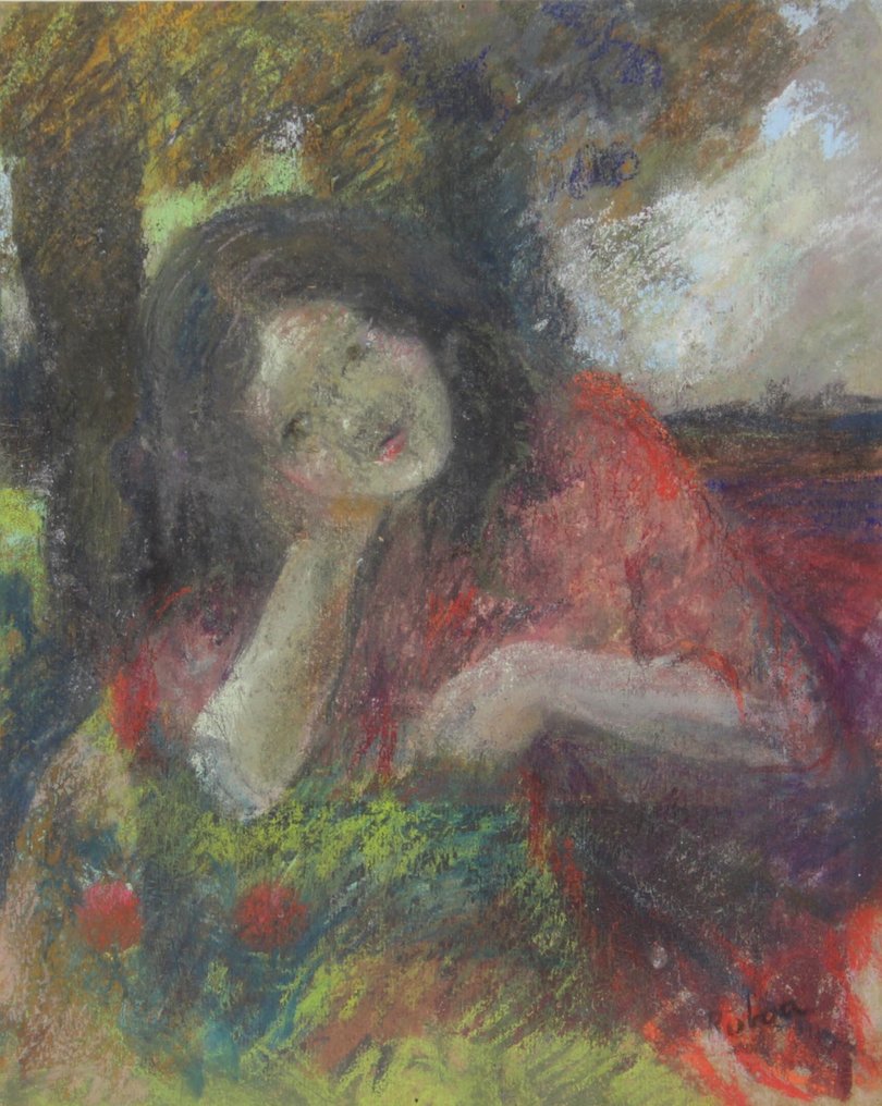 Blanche Roboa Pissarro (1878-1945) - La fillette #1.1