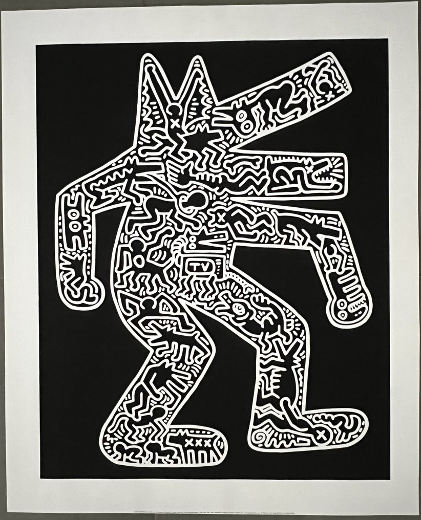 Keith Haring (1958-1990) - Dog #1.1