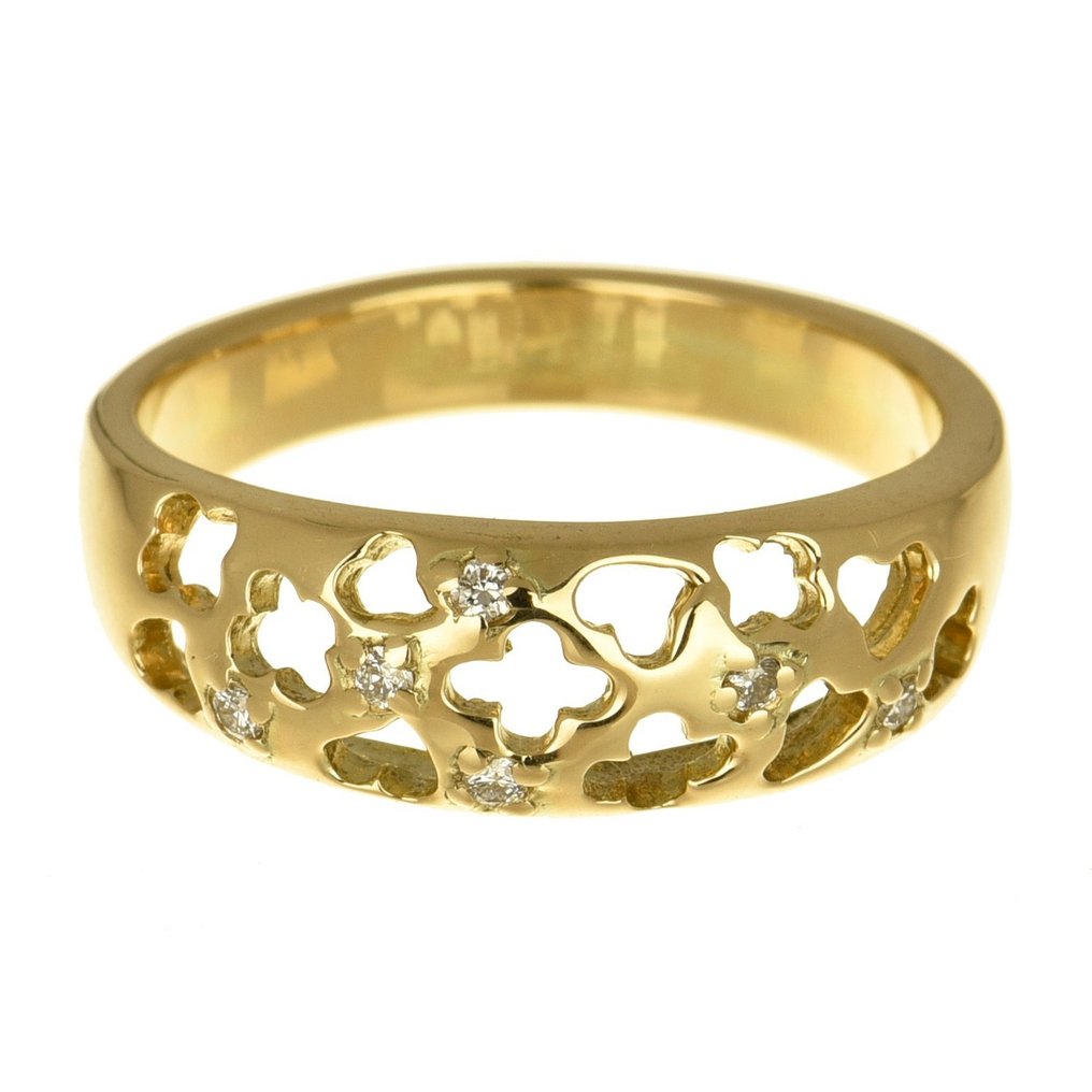 Δαχτυλίδι - 14 καράτια Κίτρινο χρυσό #1.1