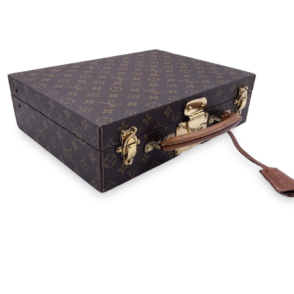 Louis Vuitton - Louis Vuitton - Κουτί κοσμημάτων - Τσάντα ταξιδιού για κοσμηματοθήκη Boite Bijoux Monogram - Καραβόπανο #2.1
