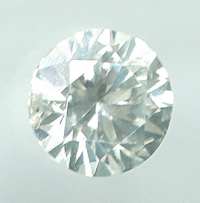 Zonder minimumprijs - 1 pcs Diamant  (Natuurlijk)  - 0.35 ct - H - SI2 - Gem Report Antwerp (GRA) #3.2