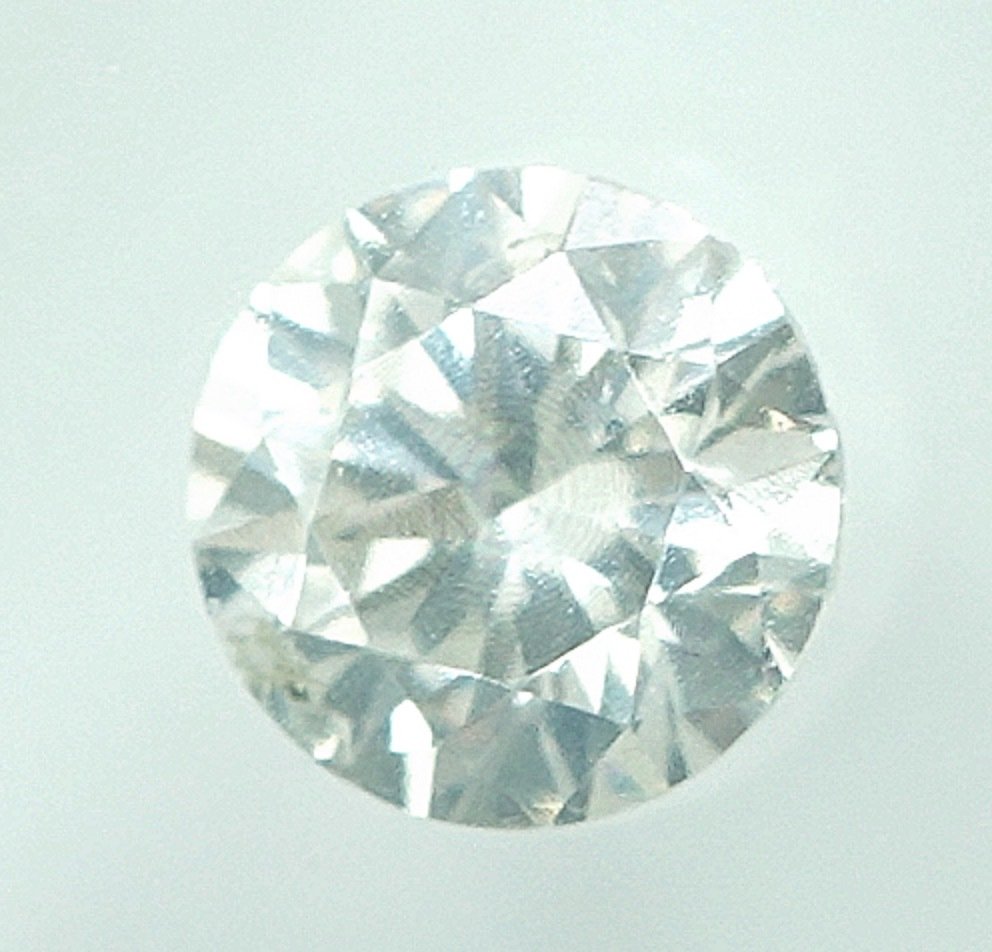 Zonder minimumprijs - 1 pcs Diamant  (Natuurlijk)  - 0.35 ct - H - SI2 - Gem Report Antwerp (GRA) #1.0