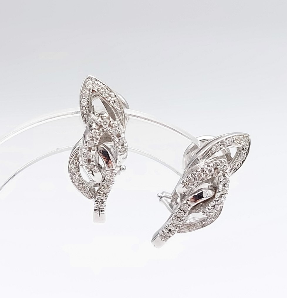 Other brand - Boucles d'oreilles Or blanc Diamant - Barbara #1.2