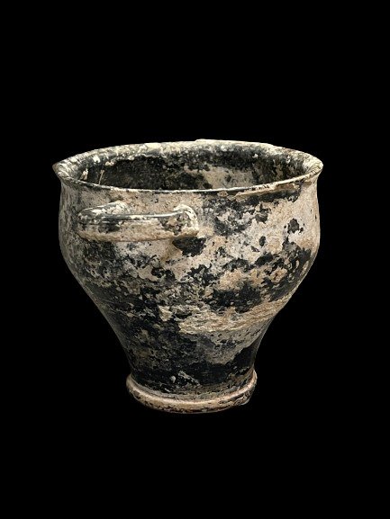 古希臘，邁錫尼 陶瓷 Skyphos - 10 cm #2.1