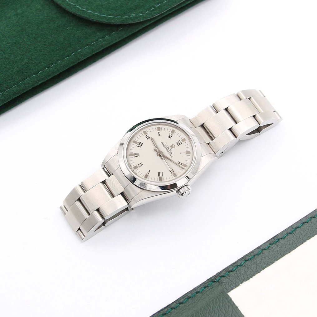 Rolex - Oyster Perpetual - White Roman - 67480 - 中性 - 2000-2010 #3.2