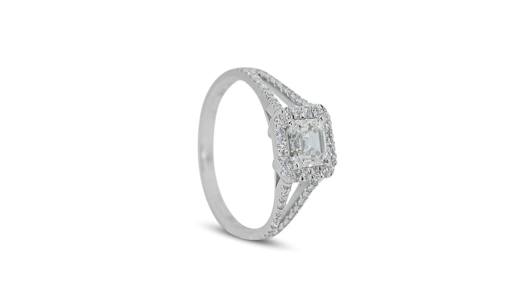 Ring Weißgold Diamant - Diamant #2.2