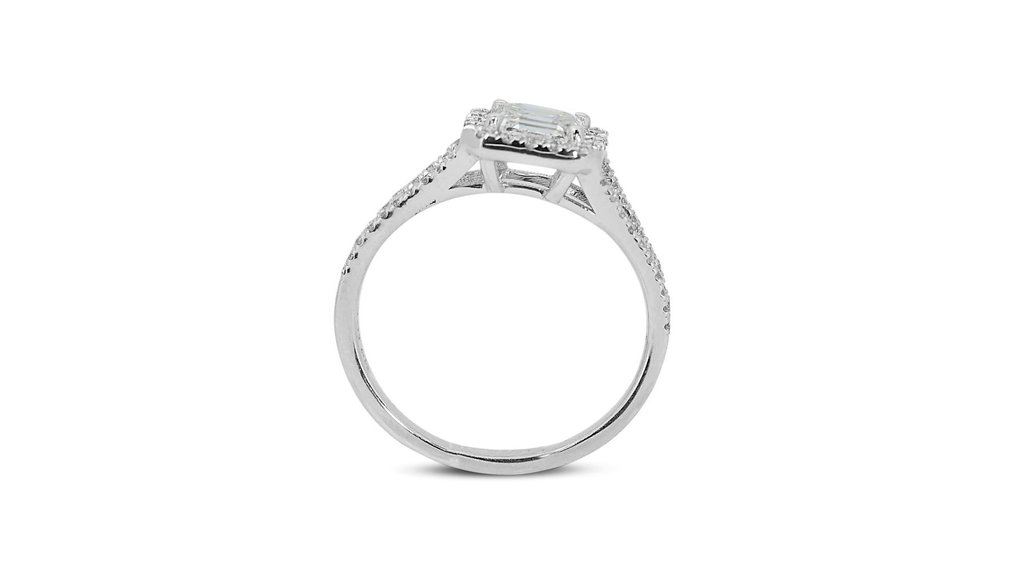Ring Vittguld Diamant - Diamant #3.2