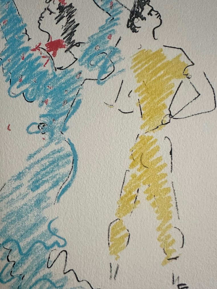 Jean Cocteau (1889-1963) - Flamenco 1961 #3.2