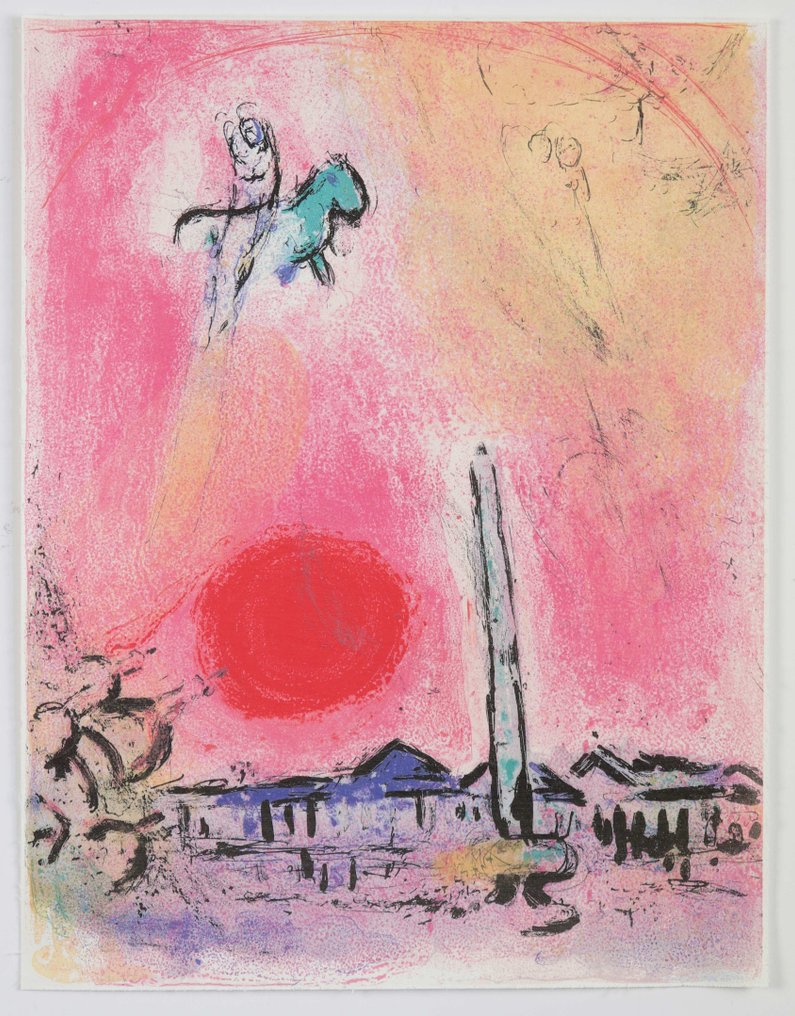 Marc Chagall (1887-1985), after - Place de la Concorde #1.0
