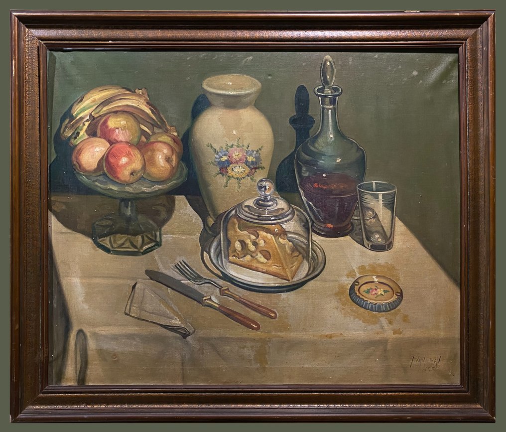 Juan Bau (XX) - Vanitas du fromage #2.1