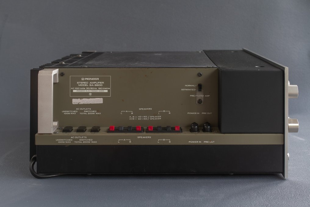 Pioneer - SA-9800 固態立體聲擴大機 #2.1