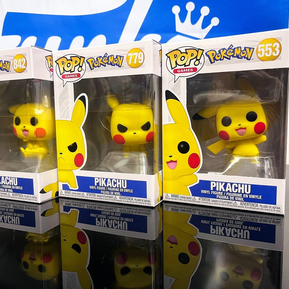 Funko Pop!  - Akció figura Pokemon Pikachu Collection #553 #779 #842 - Vietnám #2.1