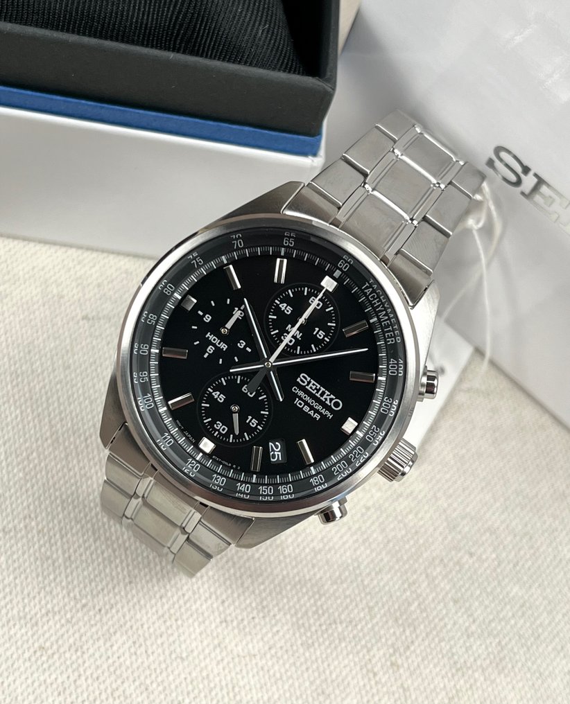 Seiko - Chronograph Date - Ingen mindstepris - SSB379P1 - Mænd - 2020+ #1.0