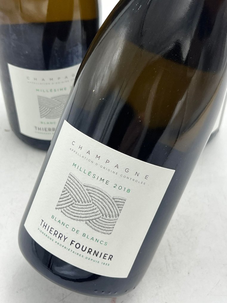 2018 Thierry Fournier, Blanc de Blancs - 香槟地 - 3 Bottles (0.75L) #1.0