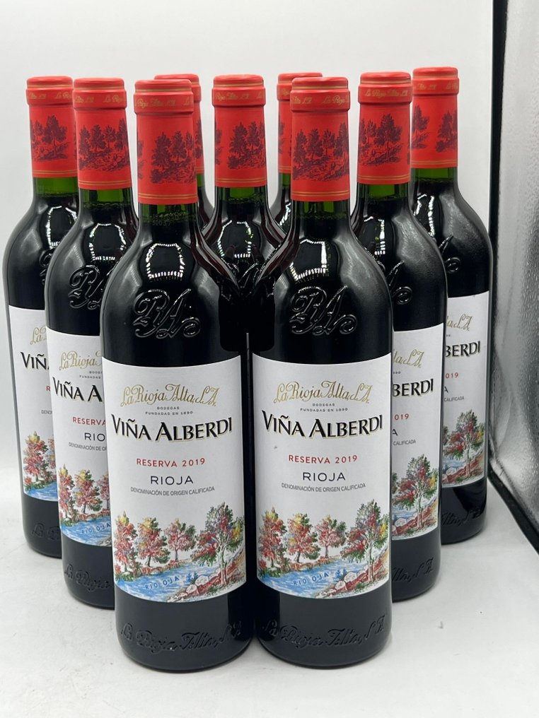 2019 La Rioja Alta, Viña Alberdi - Rioja Reserva - 9 Bottiglie (0,75 L) #1.1