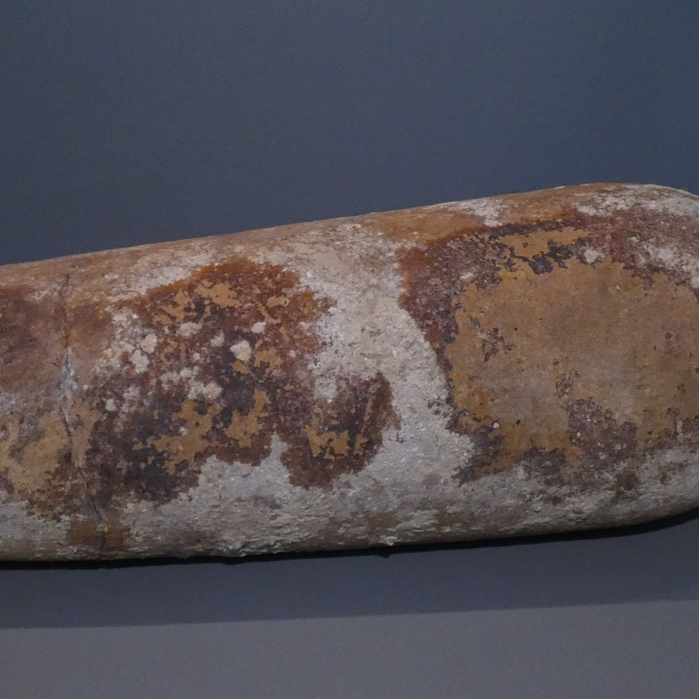 Spätrömisch / Frühbyzantinisch Terracotta Riesige spindelförmige Amphore vom Typ Spatheion. 72 cm groß. 4. – 7. Jahrhundert n. Chr. #3.1