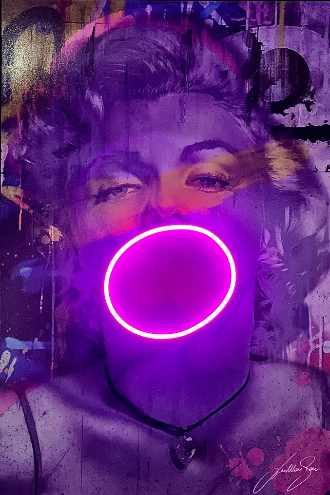 LEDMansion (1995) - Marilyn Bubble V.2. Led Wall Art #3.2