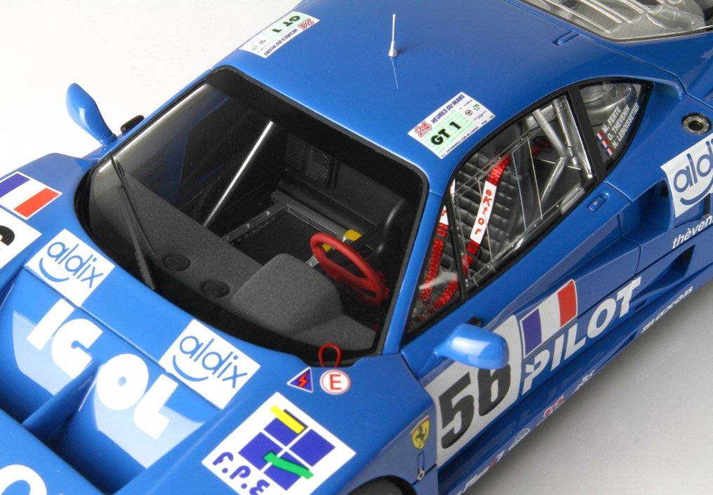 BBR 1:18 - Σπορ αυτοκίνητο μοντελισμού - Ferrari F40 LM Team Pilot Racing 24h Le Mans 1996 #56 - P18139H #4.3