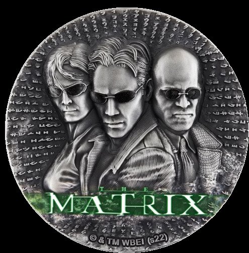 Niue. 5 Dollars 2022 Matrix - High Relief, 2 Oz (.999) #1.0