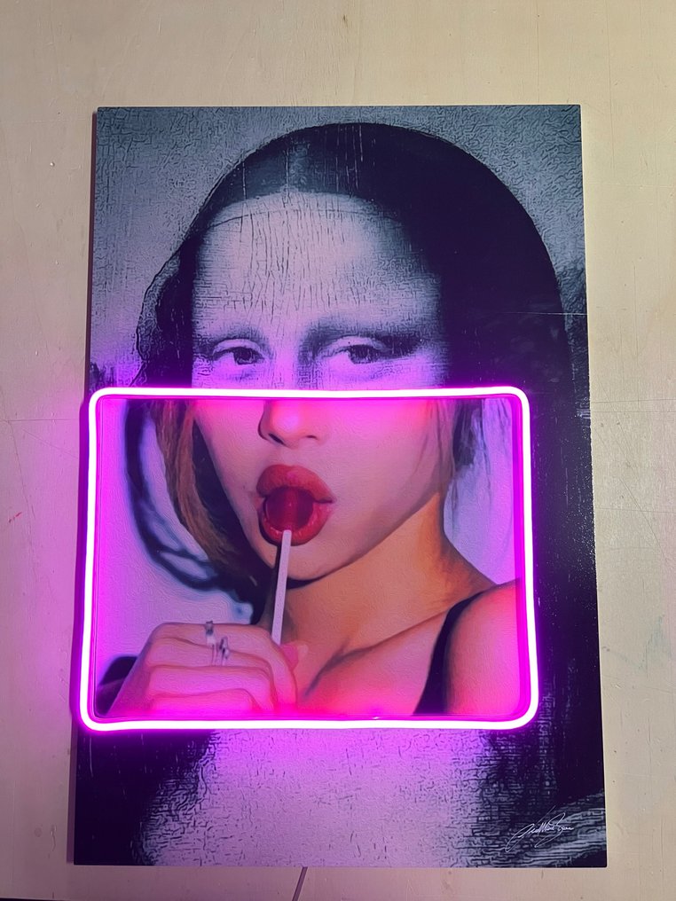 LEDMansion - Gioconda Lollipop V.F. Led Wall Art #1.0