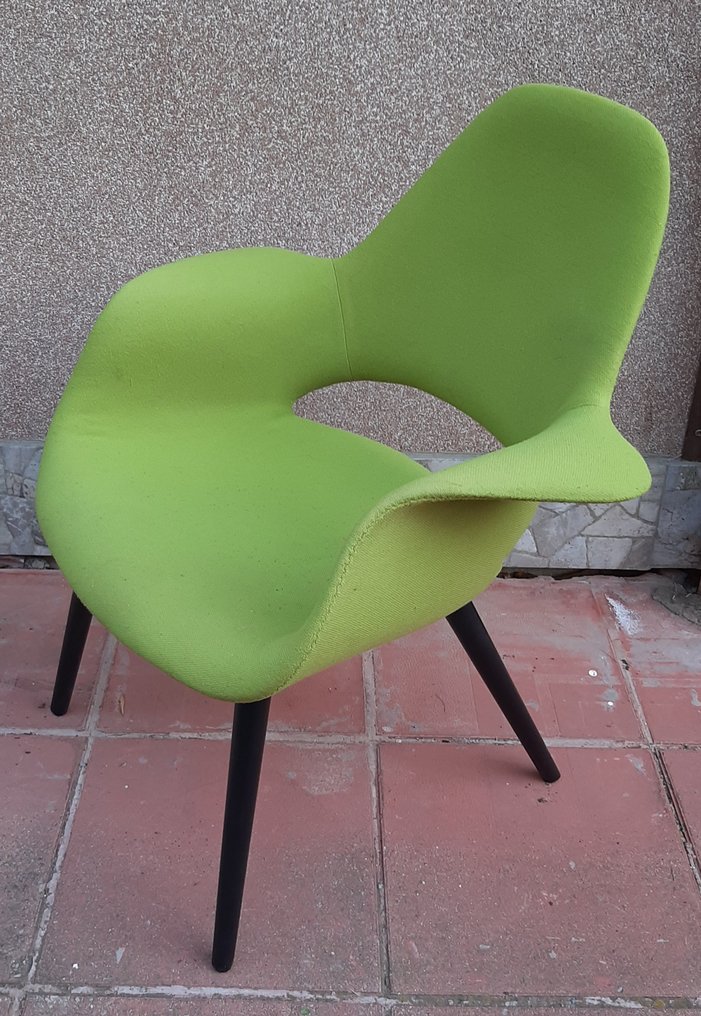 Vitra - Charles Eames, Eero Saarinen - 扶手椅子 - 有机扶手椅 - 木 #2.1