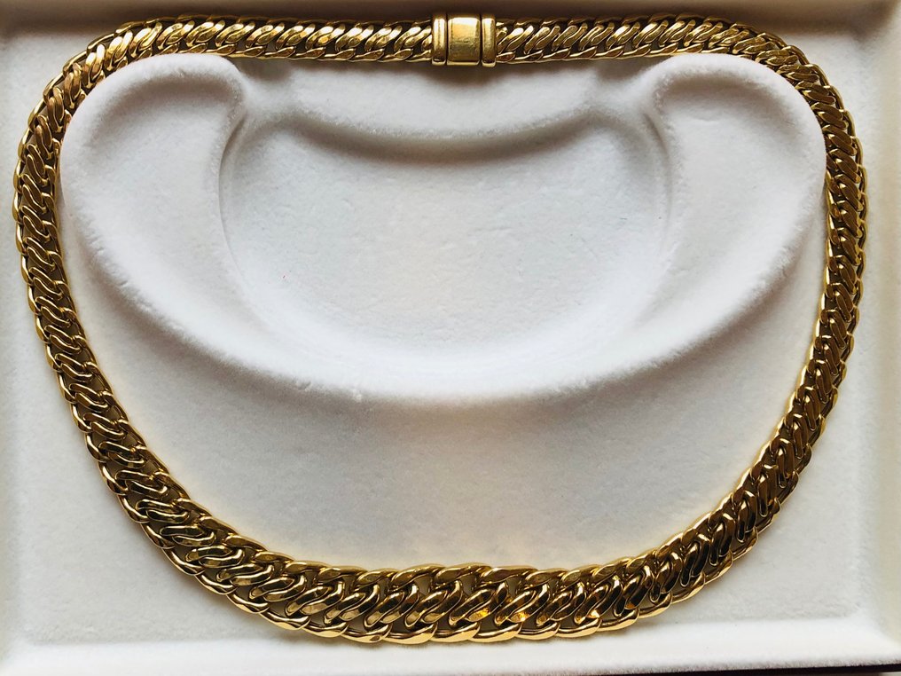 Naszyjnik typu collar - 18-karatowe Żółte złoto #3.2