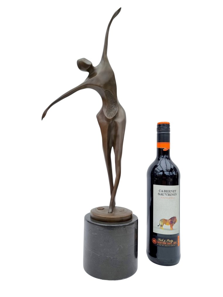 Statuetta - Bronzo, Marmo #1.0