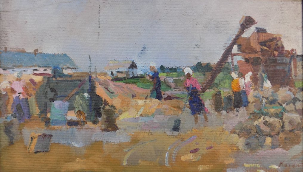Boris Matveevich Kogan (1950) - Scena agricola #1.0