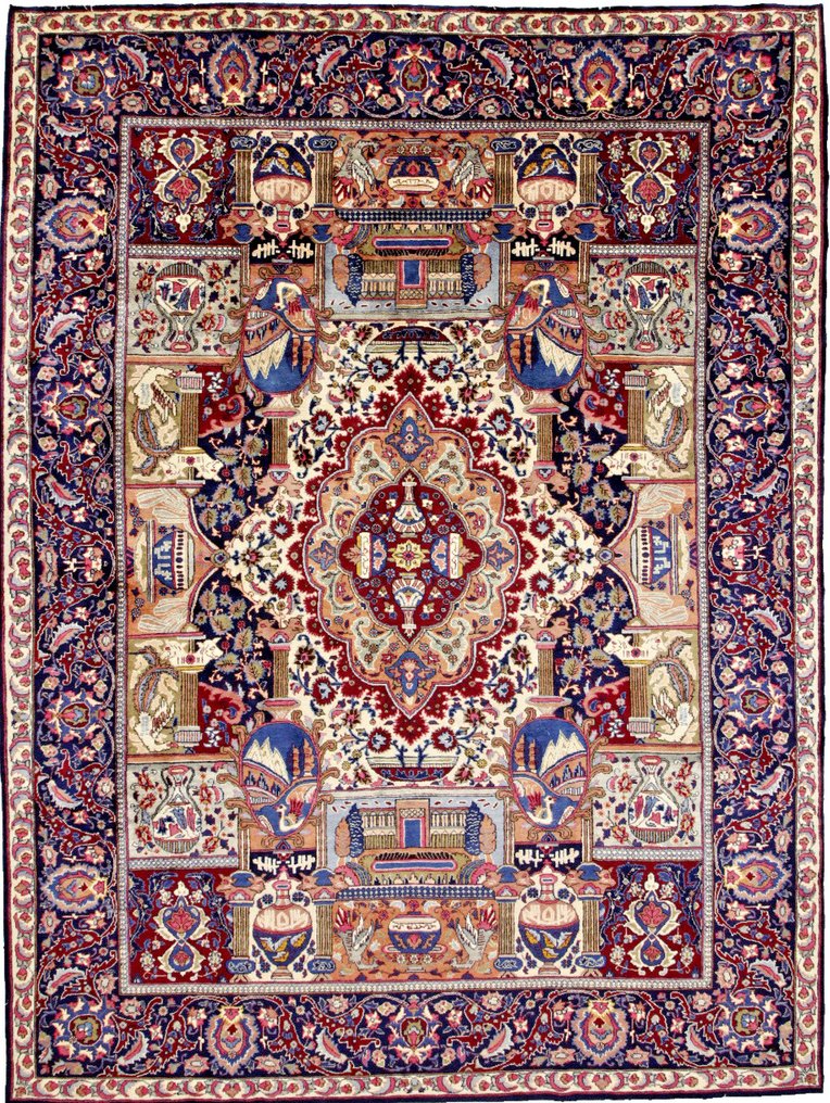 Kashmar Persepolis new fine - Carpet - 390 cm - 292 cm #1.1