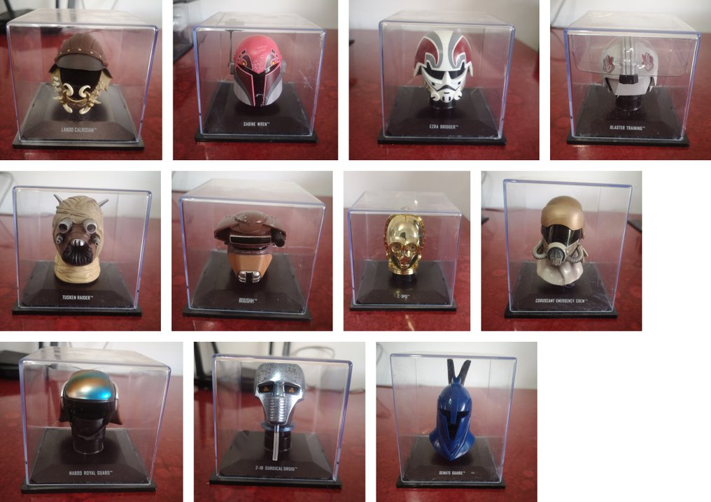 DeAgostini - Star Wars - Star Wars - Helmets - Big lot with