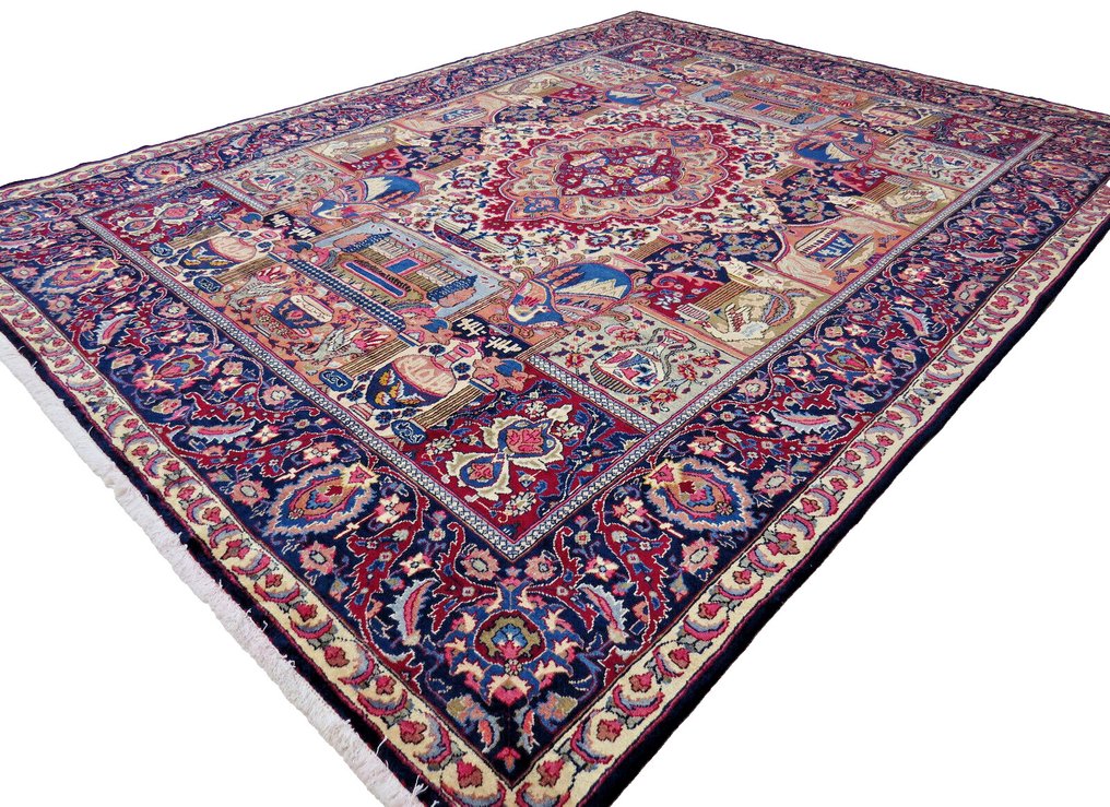 Kashmar Persepolis new fine - Carpet - 390 cm - 292 cm #1.2