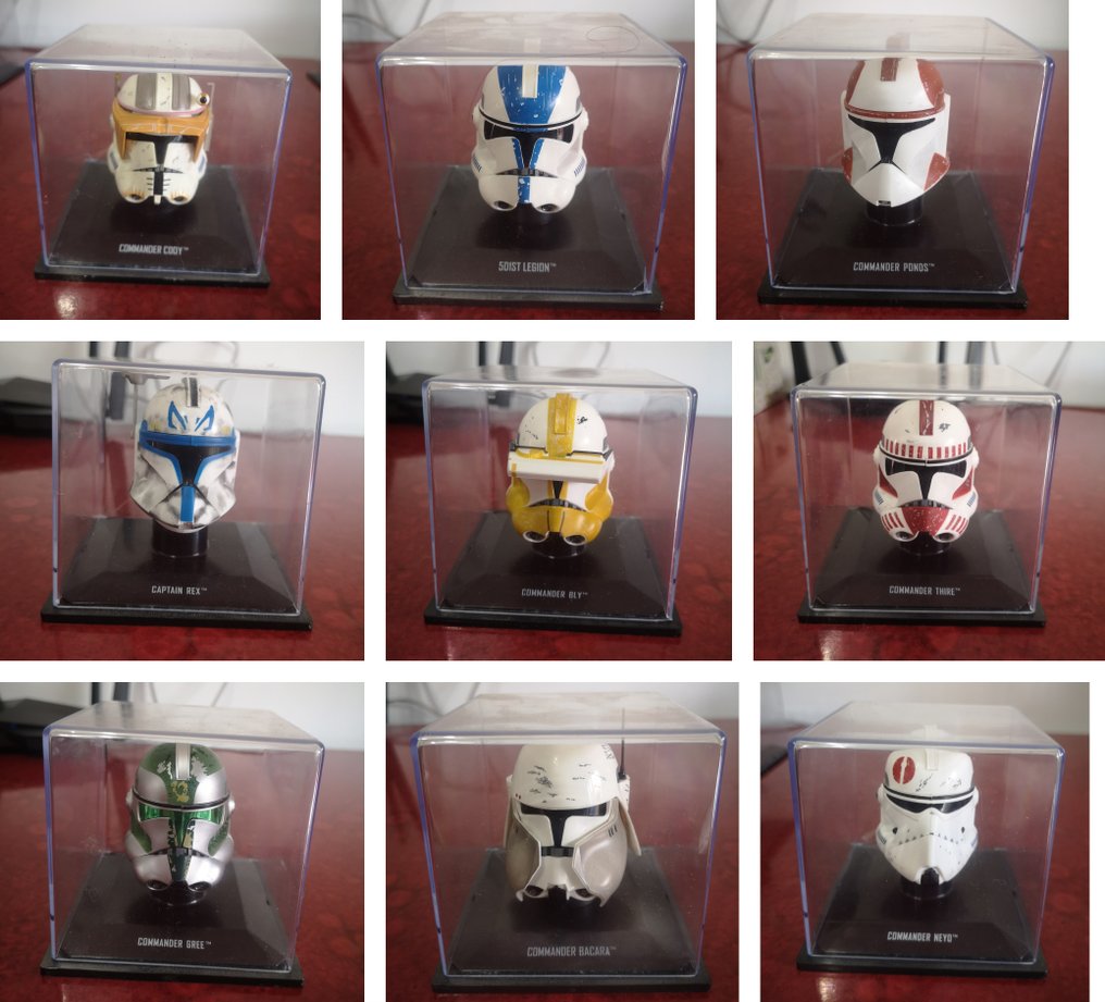 DeAgostini - Star Wars - Star Wars - Helmets - Big lot with