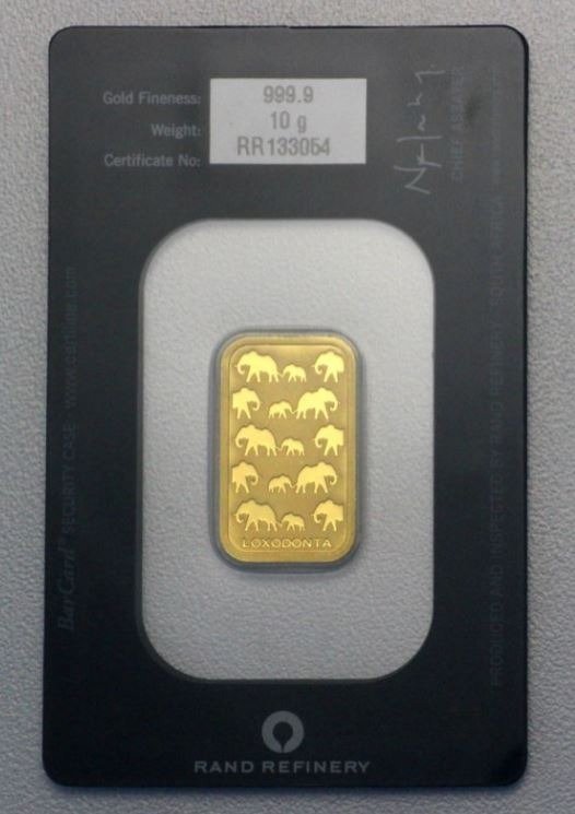 10 grams - Guld - Rand Refiner - Elefanten #1.0