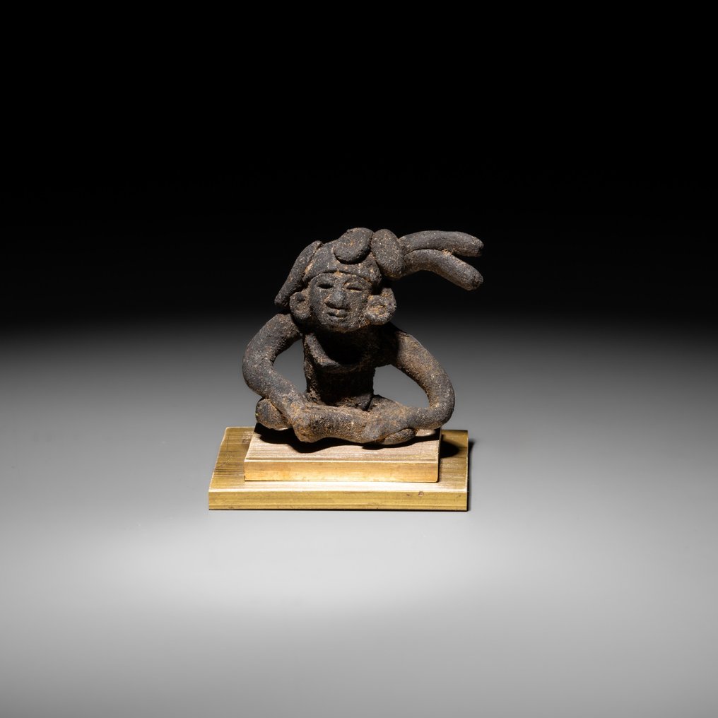 Teotihuacán, México Terracota Figura, Período Clássico, 200 - 700 DC. 3,1 cm de altura. Licença de importação espanhola. #2.1